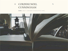 Tablet Screenshot of corinnenoelcunningham.com